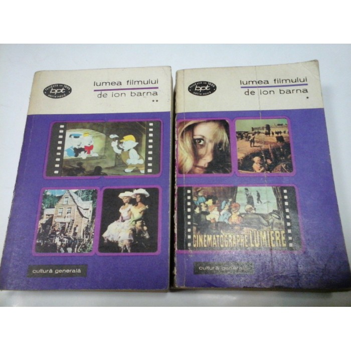 LUMEA FILMULUI - ION BARNA - 2 volume LUMEA FILMULUI - ION BARNA - 2 volume